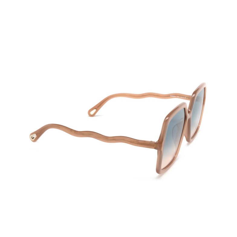 Chloé CH0086SA rectangle Sunglasses 003 nude - 2/4
