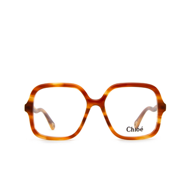 Chloé CH0091O rectangle Eyeglasses 002 havana - front view