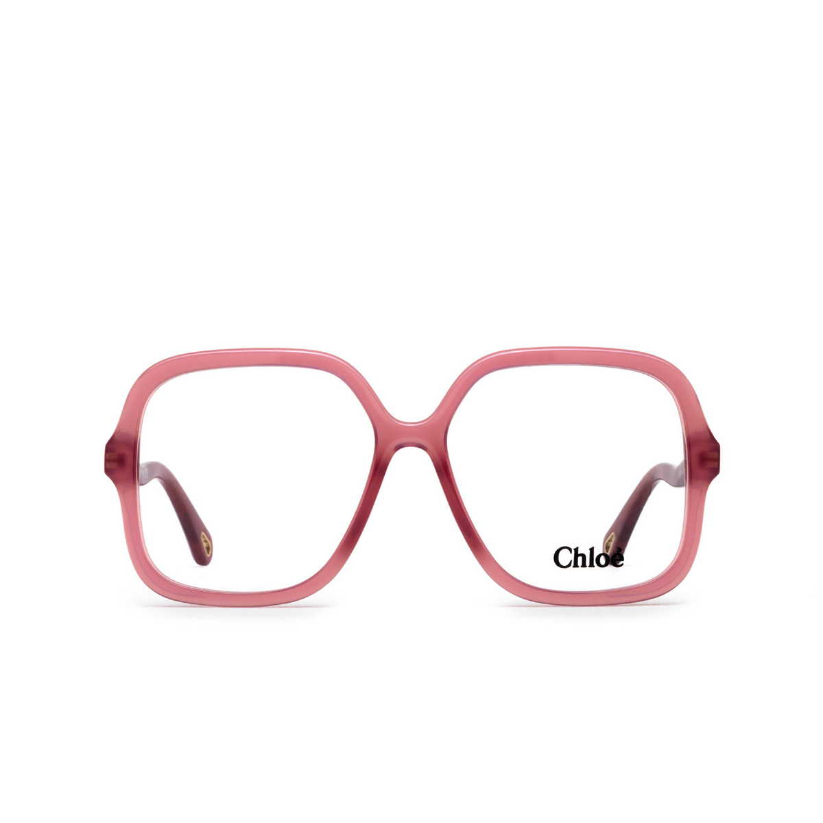 Chloé CH0091OA rectangle Eyeglasses 004 Burgundy - front view