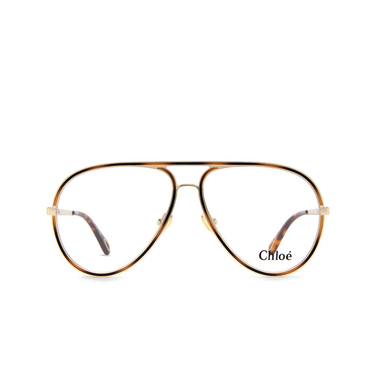 Lunettes de vue Chloé CH0102O 002 gold - Vue de face
