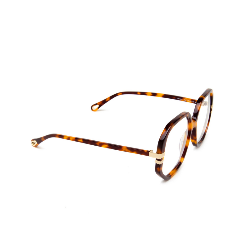Chloé CH0107O butterfly Eyeglasses 004 havana - 2/5