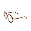 Chloé CH0107O butterfly Eyeglasses 004 havana - product thumbnail 4/5
