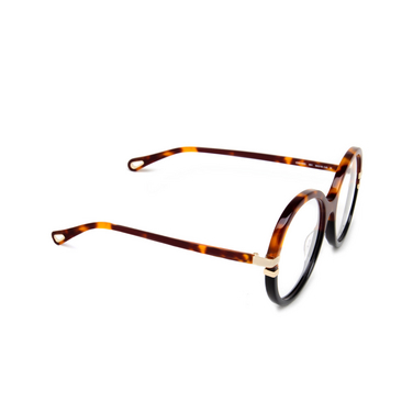 Chloé CH0108O Korrektionsbrillen 001 havana - Dreiviertelansicht