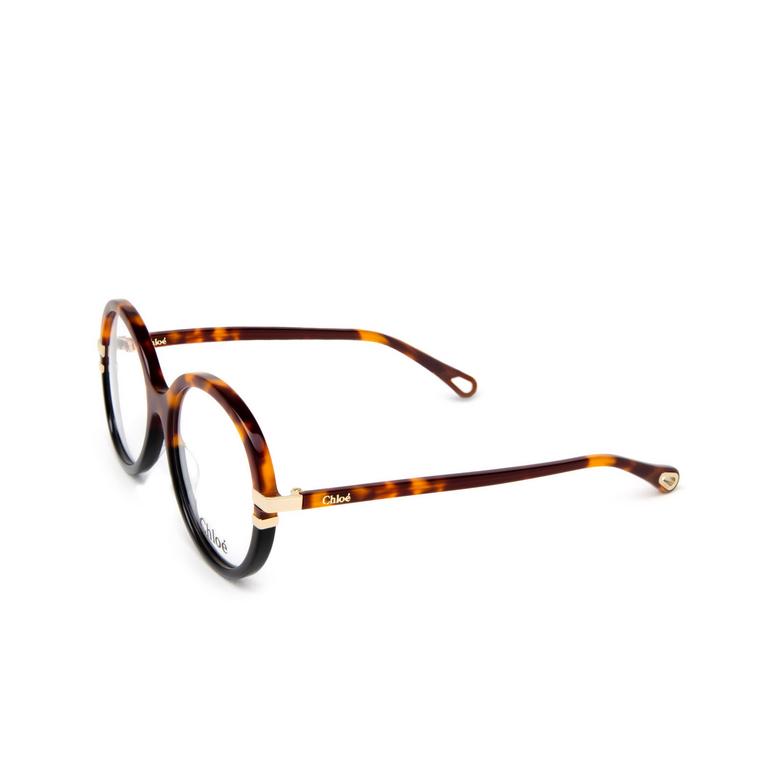 Chloé CH0108O round Eyeglasses 001 havana - 4/5