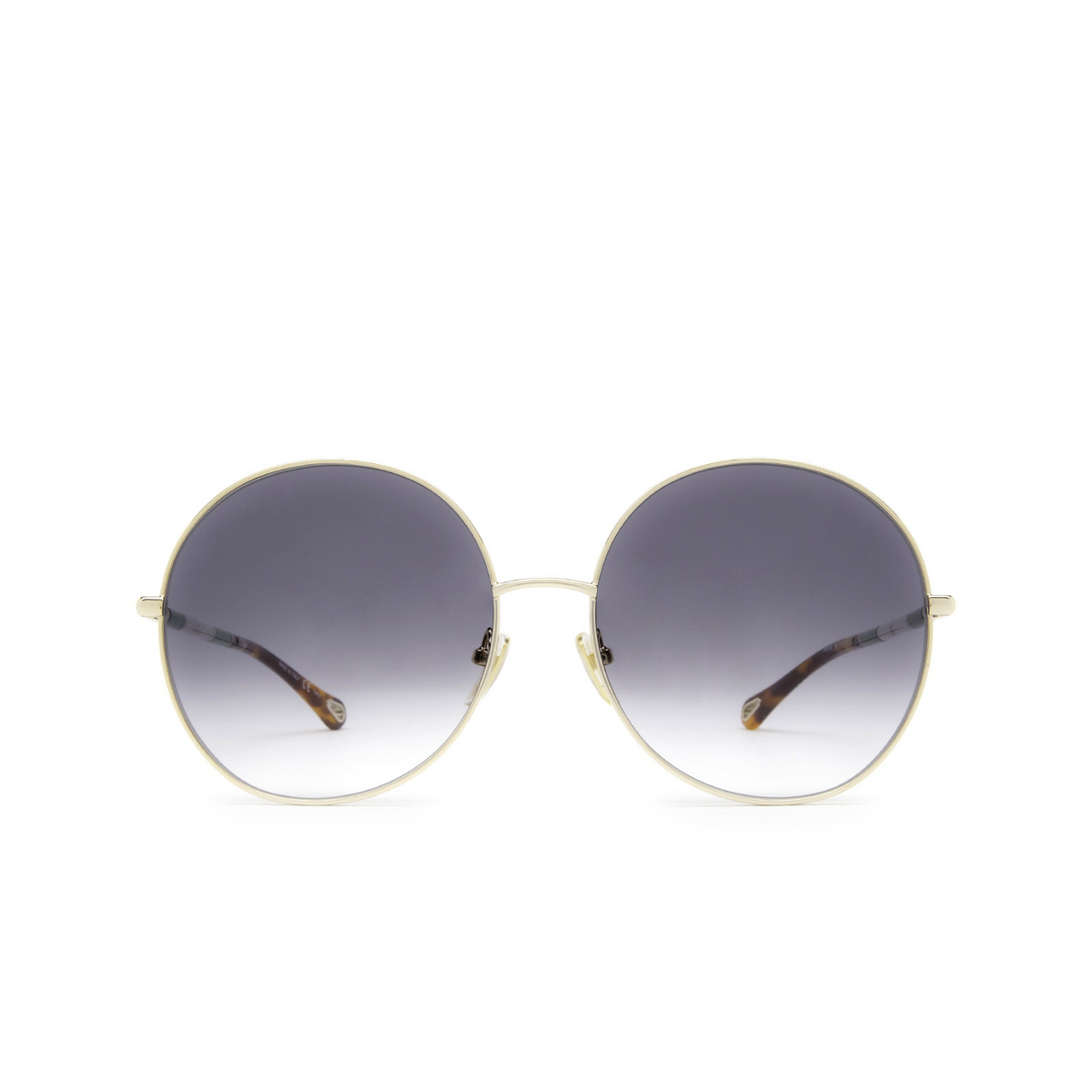 Chloé CH0112S round Sunglasses 001 Gold - front view