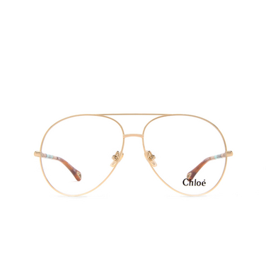Chloé CH0114O aviator Eyeglasses 002 gold - front view