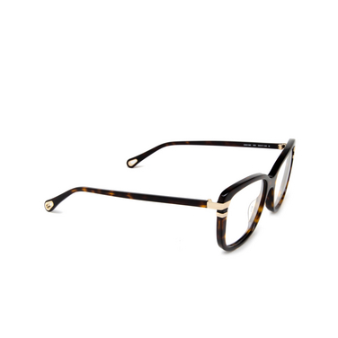 Chloé CH0119O Korrektionsbrillen 002 havana - Dreiviertelansicht
