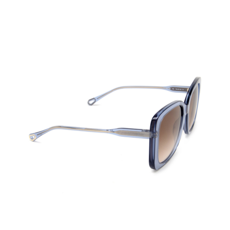 Chloé CH0125S square Sunglasses 002 blue - 2/5