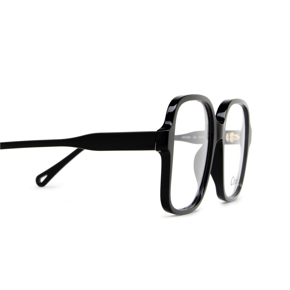 Chloé CH0126O rectangle Eyeglasses 005 Black - product thumbnail 3/4