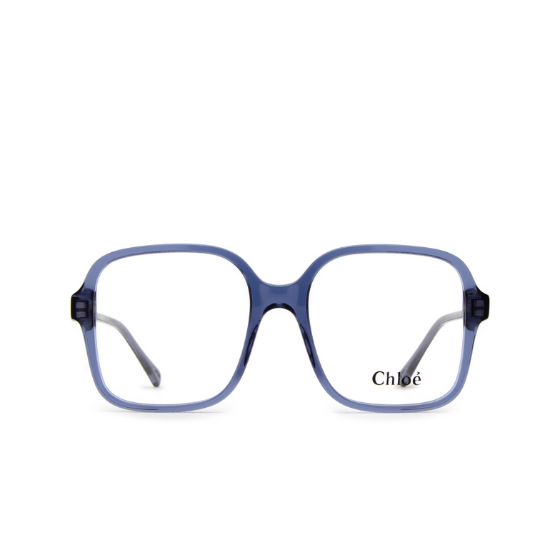 Occhiali da vista Chloé CH0126O rettangolari 007 blue - 1/5