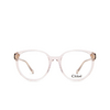 Chloé CH0127O round Eyeglasses 008 pink - product thumbnail 1/5