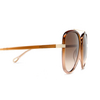 Chloé CH0129S aviator Sunglasses 002 brown - product thumbnail 3/5
