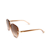 Chloé CH0129S aviator Sunglasses 002 brown - product thumbnail 4/5