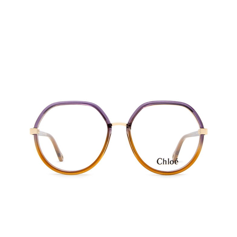 Chloé CH0131O round Eyeglasses 004 violet - 1/5