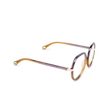 Chloé CH0131O Korrektionsbrillen 004 violet - Dreiviertelansicht