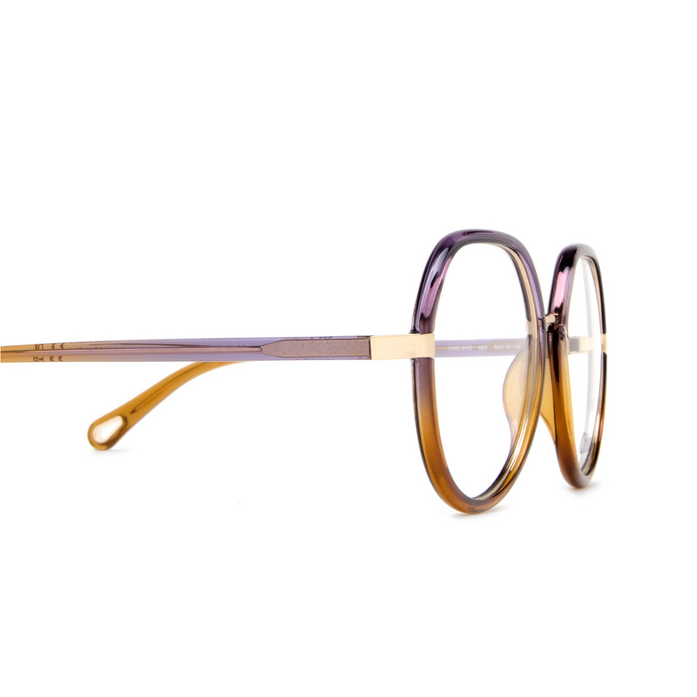 Chloé CH0131O round Eyeglasses 004 violet - 3/5