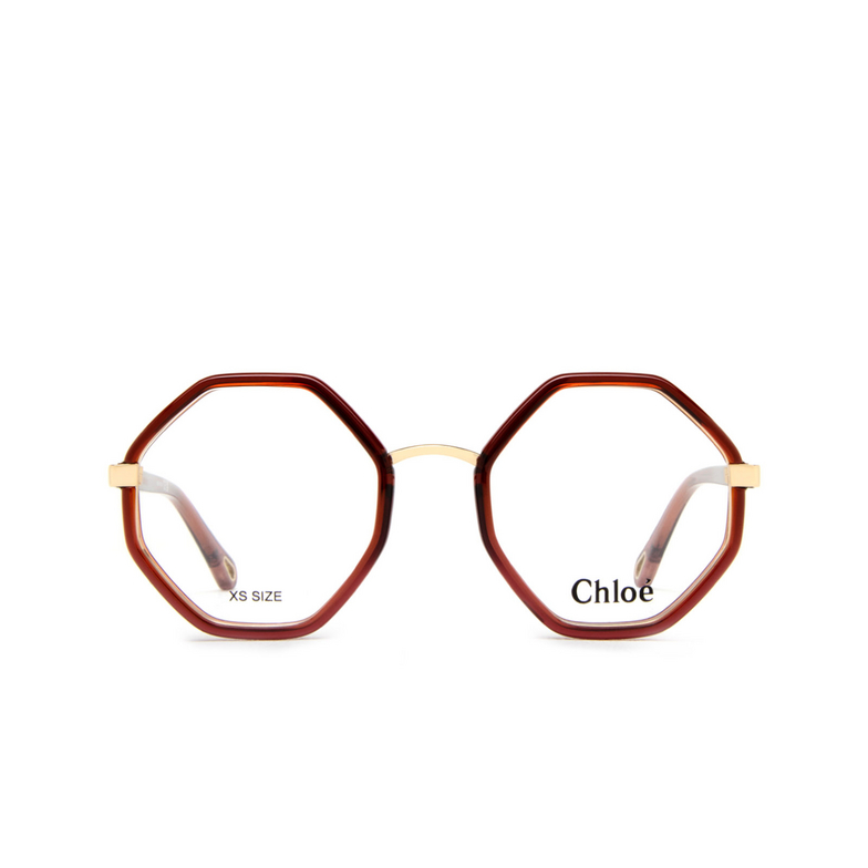 Chloé CH0132O irregular Eyeglasses 002 red - 1/5