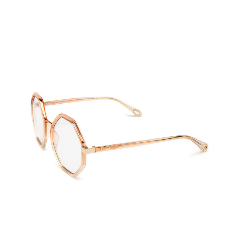 Chloé CH0132S irregular Sunglasses 001 gold - 4/5