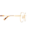 Chloé CH0137O round Eyeglasses 001 gold - product thumbnail 3/5