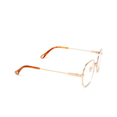 Chloé CH0137O Korrektionsbrillen 002 gold - Dreiviertelansicht