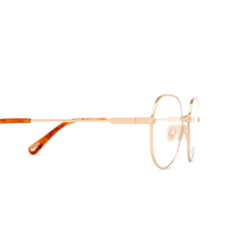 Chloé CH0137O round Eyeglasses 002 gold - 3/5