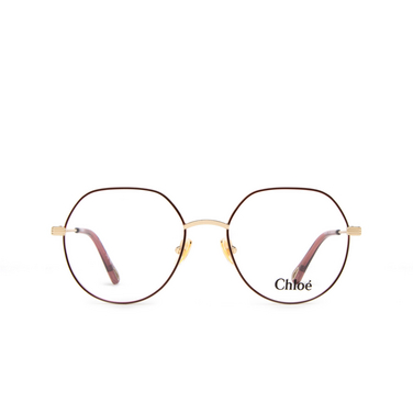Chloé CH0137O round Eyeglasses 007 gold - front view