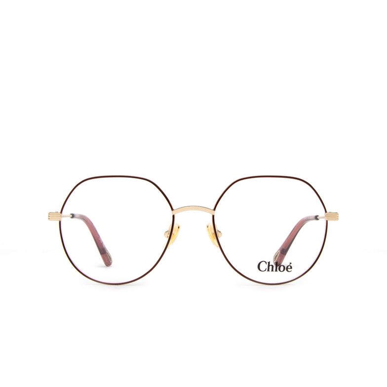 Chloé CH0137O round Eyeglasses 007 gold - 1/5