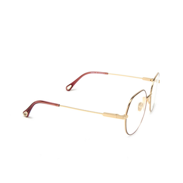 Chloé CH0137O Korrektionsbrillen 007 gold - Dreiviertelansicht
