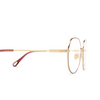 Chloé CH0137O round Eyeglasses 007 gold - product thumbnail 3/5