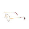 Chloé CH0137O round Eyeglasses 007 gold - product thumbnail 4/5