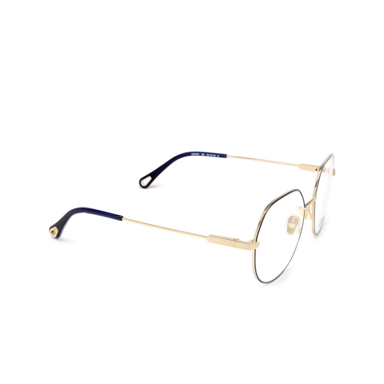 Chloé CH0137O round Eyeglasses 008 gold - 2/5