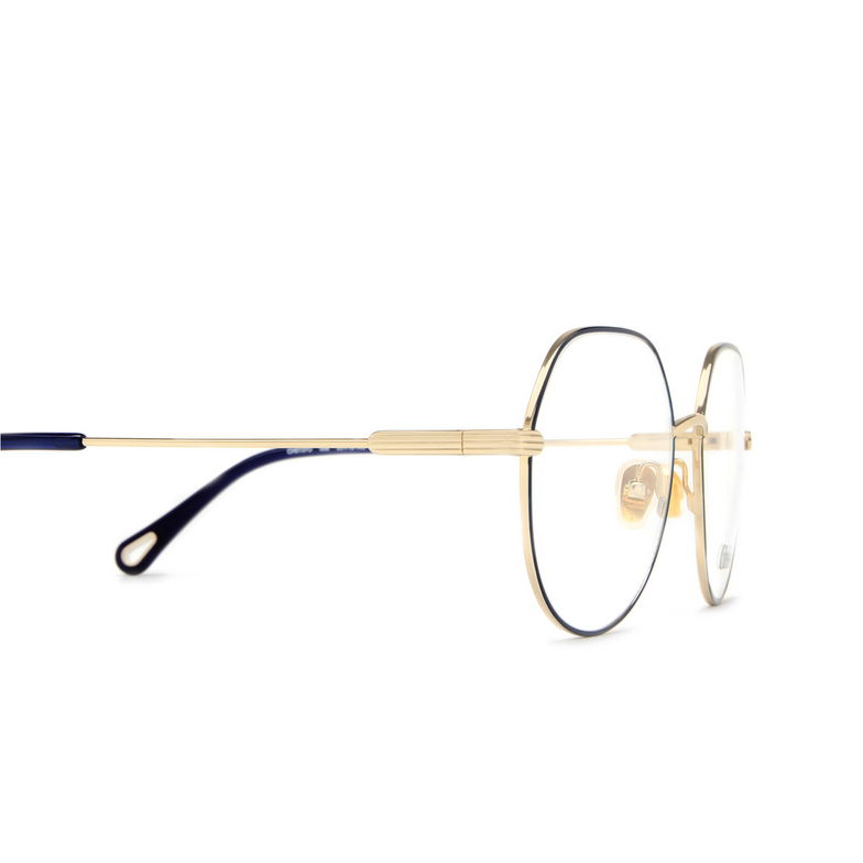 Chloé CH0137O round Eyeglasses 008 gold - 3/5