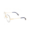 Chloé CH0137O round Eyeglasses 008 gold - product thumbnail 4/5
