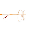 Chloé CH0138O round Eyeglasses 002 gold - product thumbnail 3/5