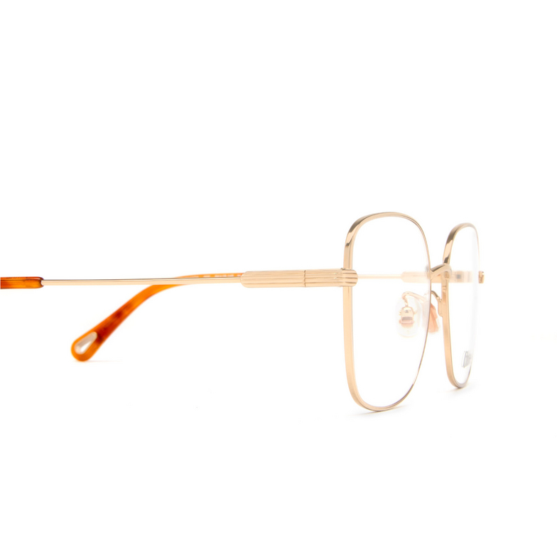 Chloé CH0141OA rectangle Eyeglasses 002 gold - 3/5