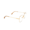 Chloé CH0141OA rectangle Eyeglasses 004 gold - product thumbnail 2/5