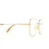 Chloé CH0141OA rectangle Eyeglasses 004 gold - product thumbnail 3/5
