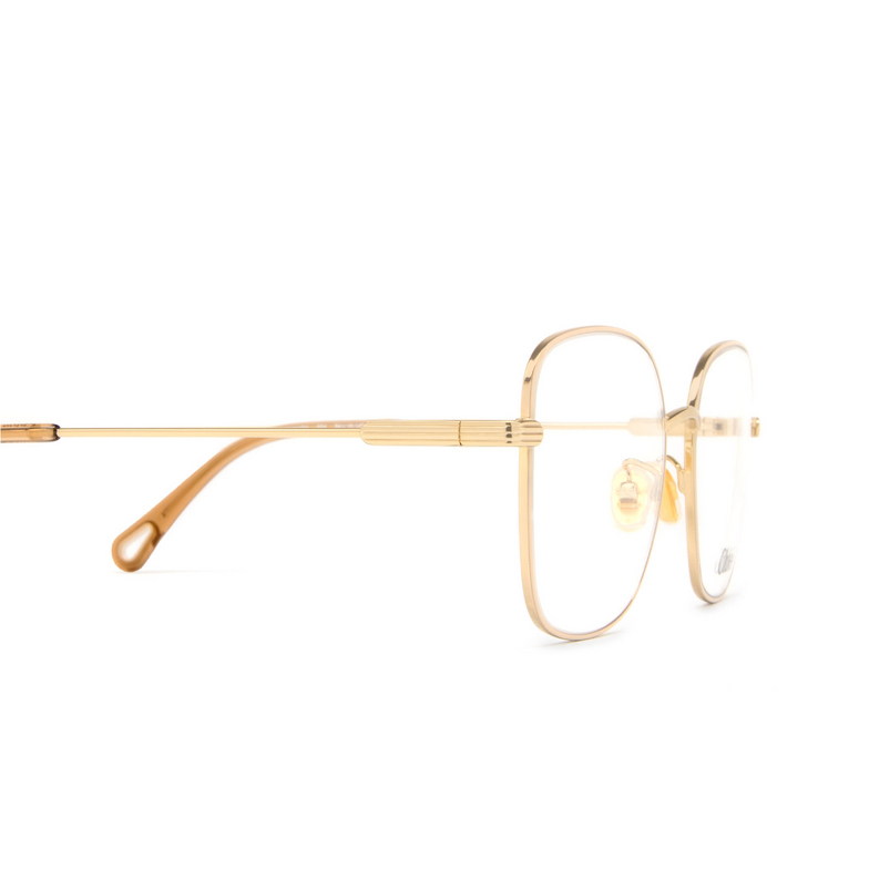 Chloé CH0141OA rectangle Eyeglasses 004 gold - 3/5