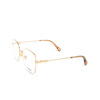 Chloé CH0141OA rectangle Eyeglasses 004 gold - product thumbnail 4/5