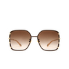 Chloé CH0143S square Sunglasses 005 brown - product thumbnail 1/5