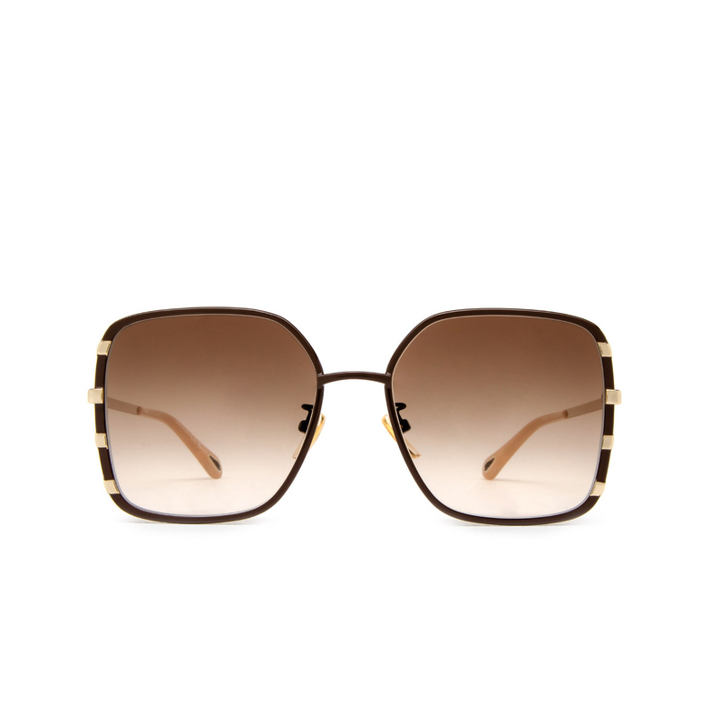Chloé CH0143S square Sunglasses 005 brown - 1/5