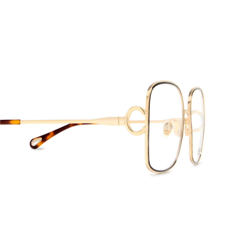 Chloé CH0147O rectangle Eyeglasses 001 gold - 3/5