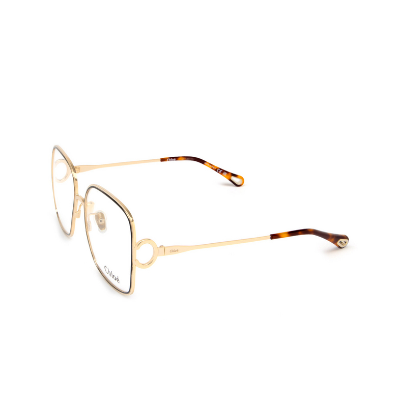 Chloé CH0147O rectangle Eyeglasses 001 gold - 4/5