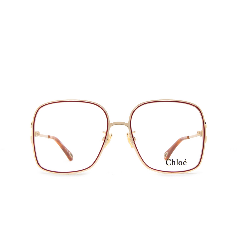 Chloé CH0147O rectangle Eyeglasses 004 gold - 1/5