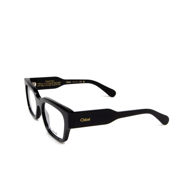 Chloé CH0150O square Eyeglasses 001 black - 4/5