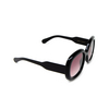 Chloé Gayia square Sunglasses 001 black - product thumbnail 2/5
