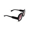 Chloé Gayia square Sunglasses 001 black - product thumbnail 2/7