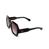 Chloé Gayia square Sunglasses 001 black - product thumbnail 4/7