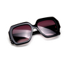 Chloé Gayia square Sunglasses 001 black - product thumbnail 6/7