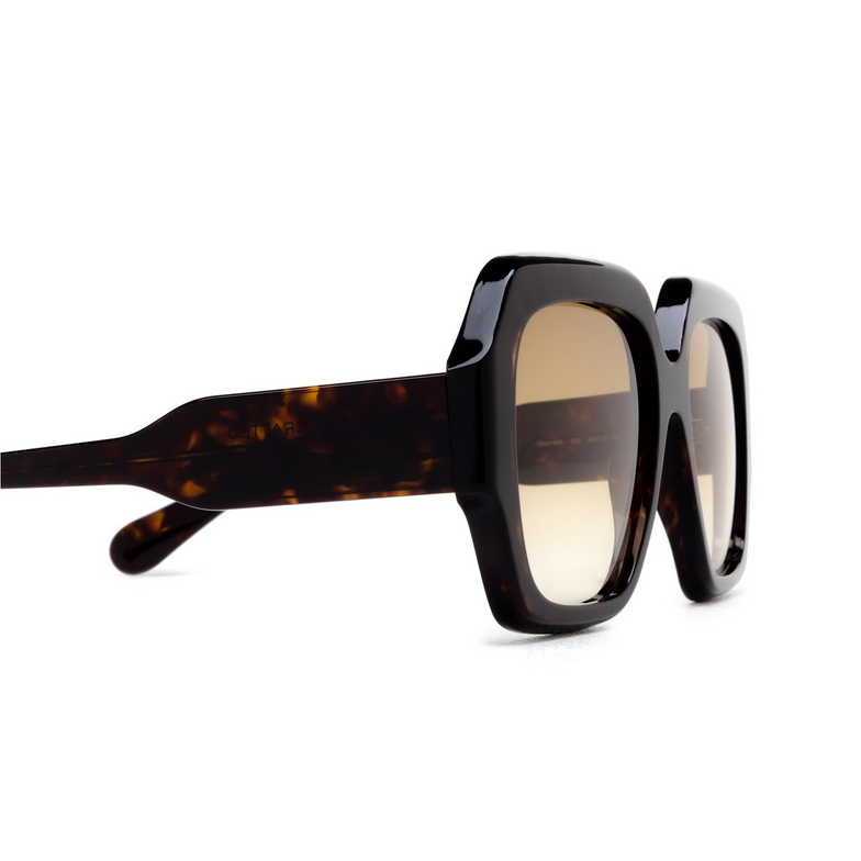 Chloé Gayia square Sunglasses 002 beige - 3/4